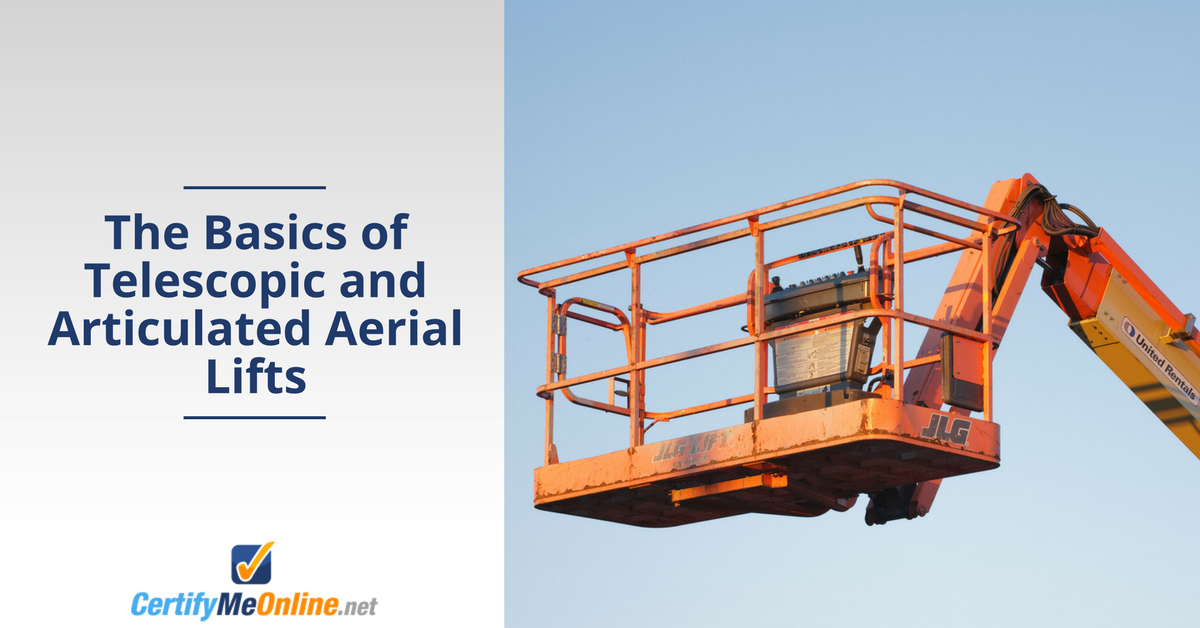 telescopic and articulated aerial lifts