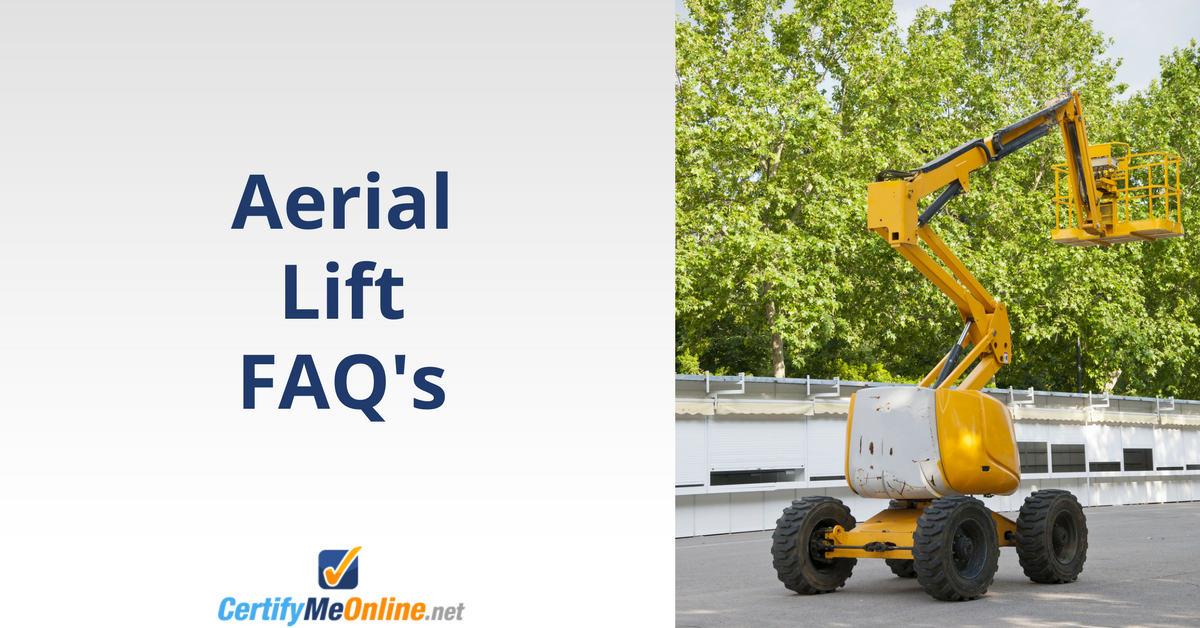 aerial lift frequently asked questions